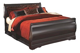 HUEY VINEYARD QUEEN SLEIGH BED